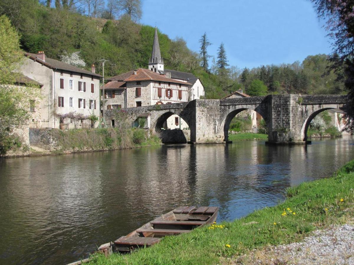 Le Compostelle Chic, Charme, Confort, Cocooning 80 M² Saint-Léonard-de-Noblat Dış mekan fotoğraf
